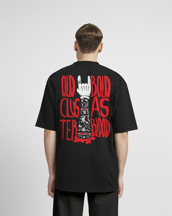 Bold as Blood Oversize Tişört – ön yüz