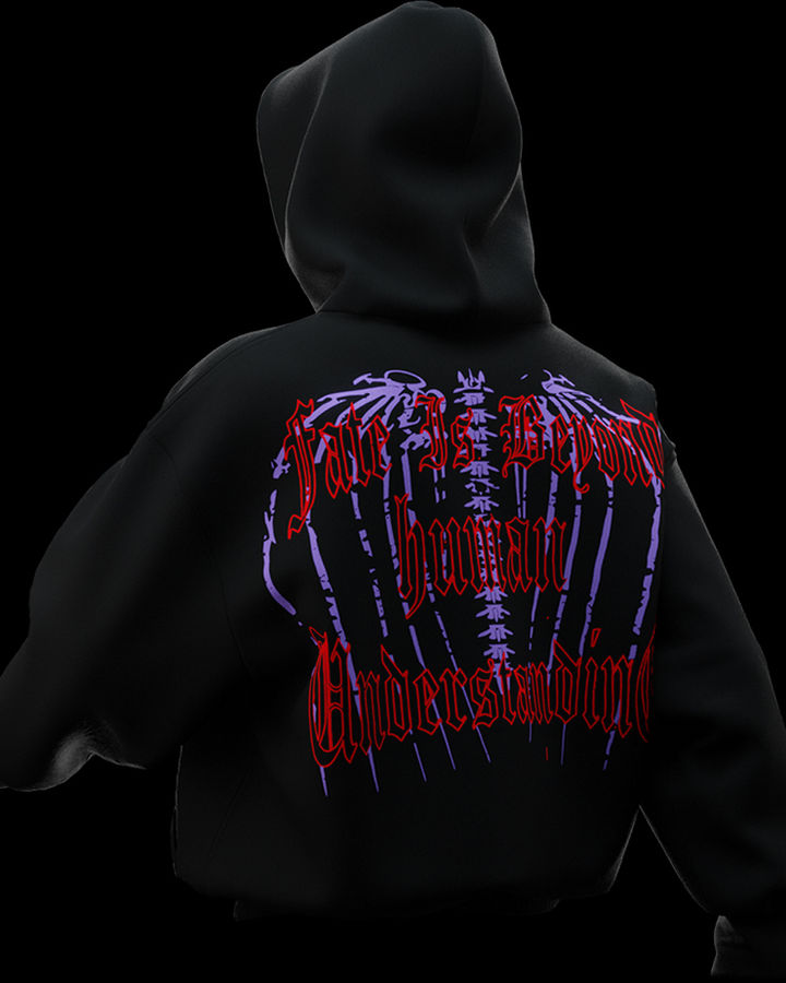 Rise Of Femto Berserk Oversize Hoodie – ön yüz
