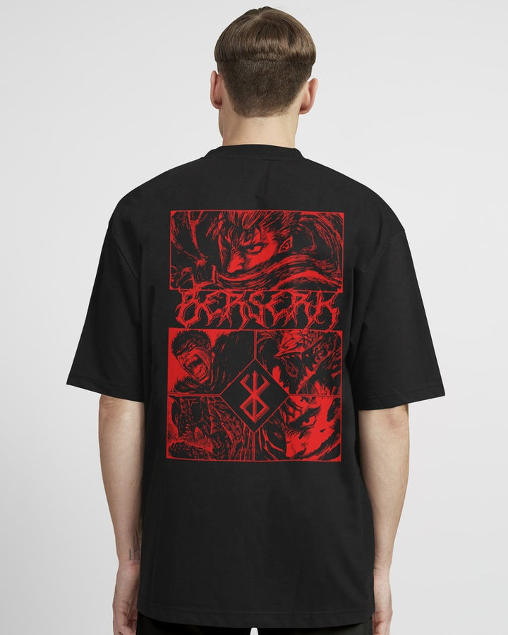 Guts 99 Berserk Oversize Tişört – ön yüz