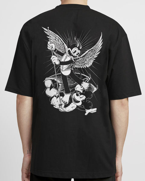 Satan's Loss Oversize Tişört – 1. görsel