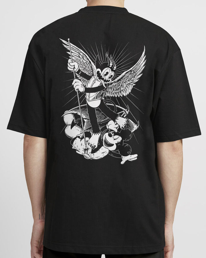 Satan's Loss Oversize Tişört – ön yüz