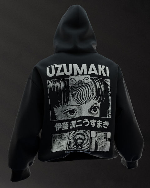 Uzumaki Masterpiece Oversize Hoodie – 1. görsel