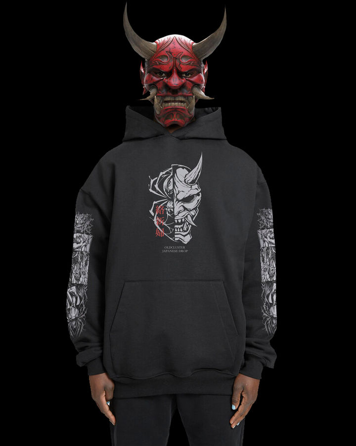 Jorogumo Oversize Hoodie – ön yüz