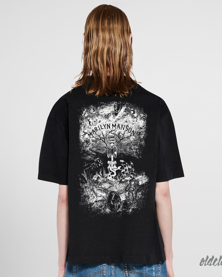 Marilyn Manson 1 Oversize Tişört – ön yüz