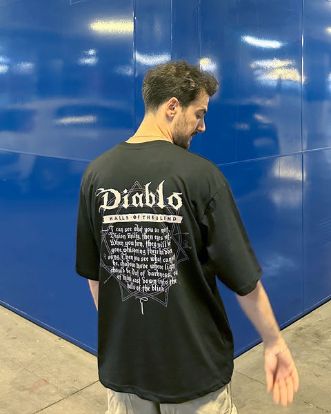 Diablo 4 Premium Oversize Tişört – 1. görsel