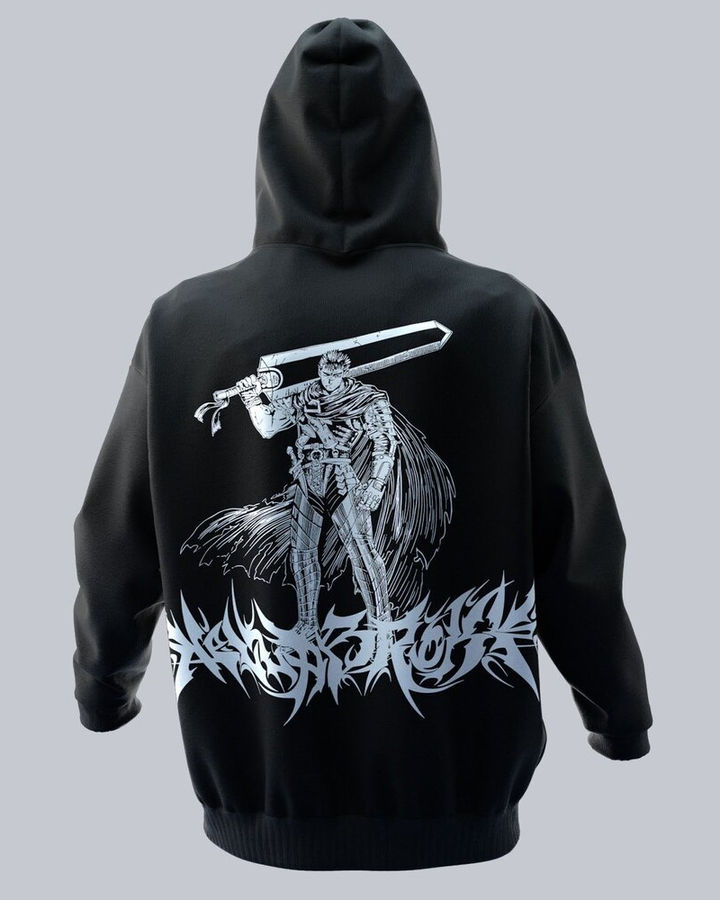 Guts Berserk Oversize Hoodie – ön yüz