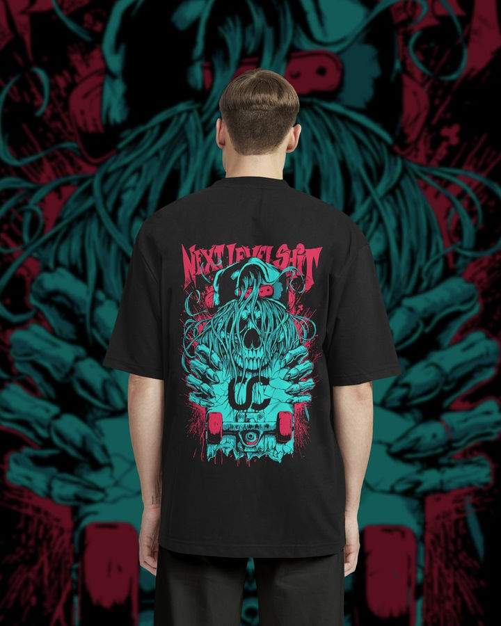 Next Level Oversize Tişört – ön yüz