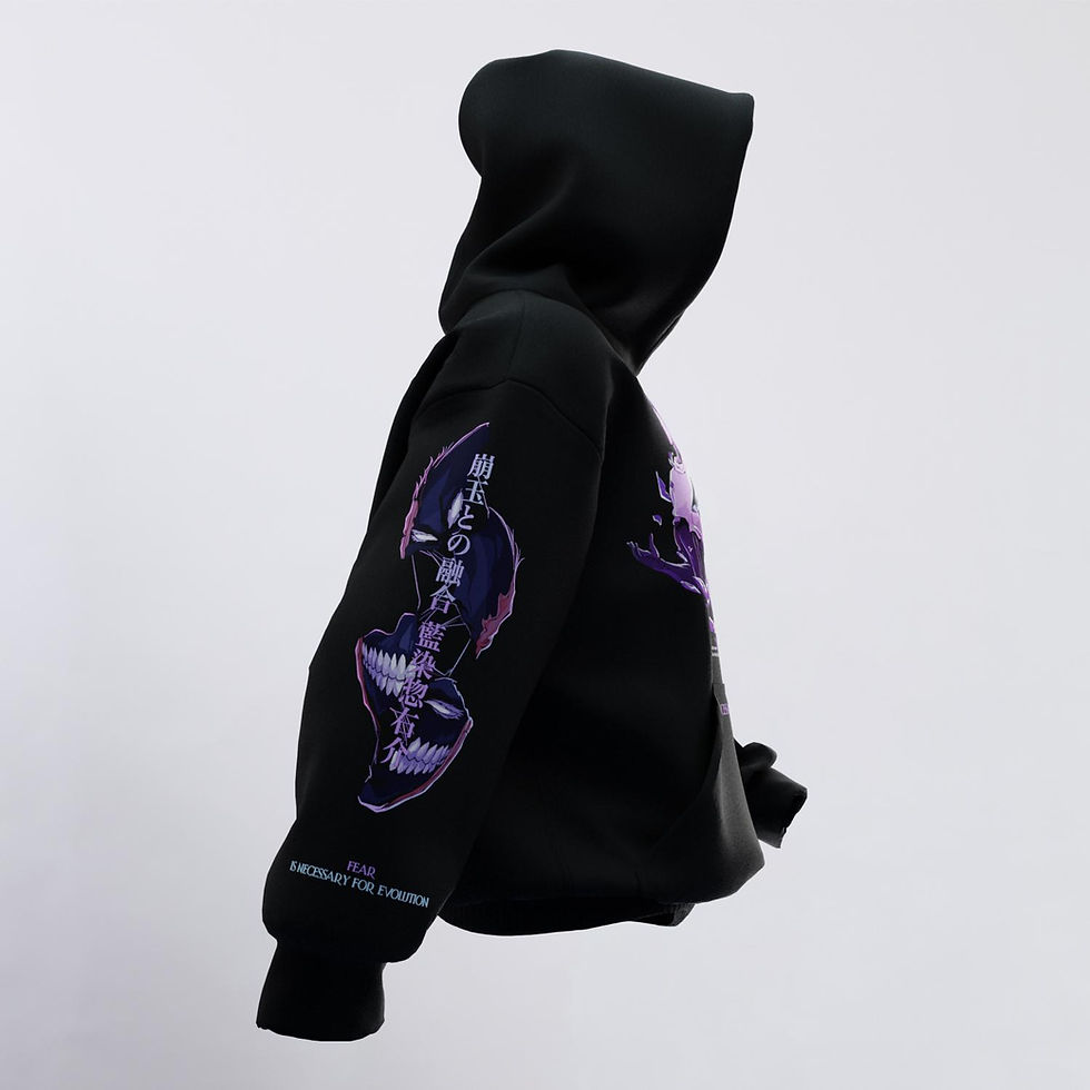 Küçük resim: Sōsuke Aizen BLEACH Oversize Hoodie
