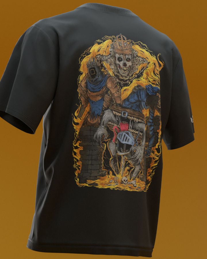 Dark Souls Pre Oversize Tişört – ön yüz