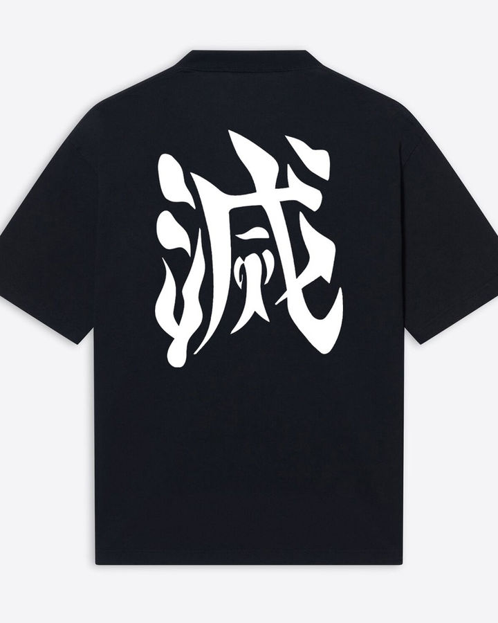 Tengen Uzui 3 Demon Slayer Oversize Tişört – ön yüz