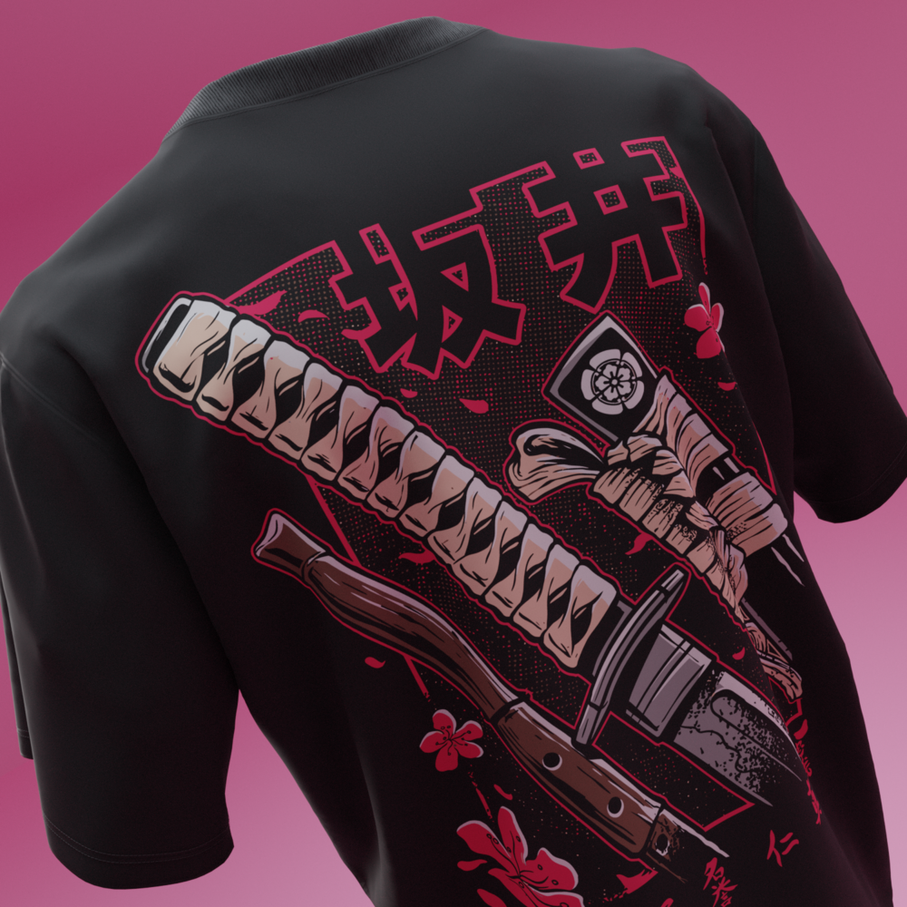 Smurai Sword OVERSIZE T-SHIRT