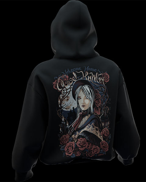 Good Hunter Bloodborne Oversize Hoodie – 1. görsel