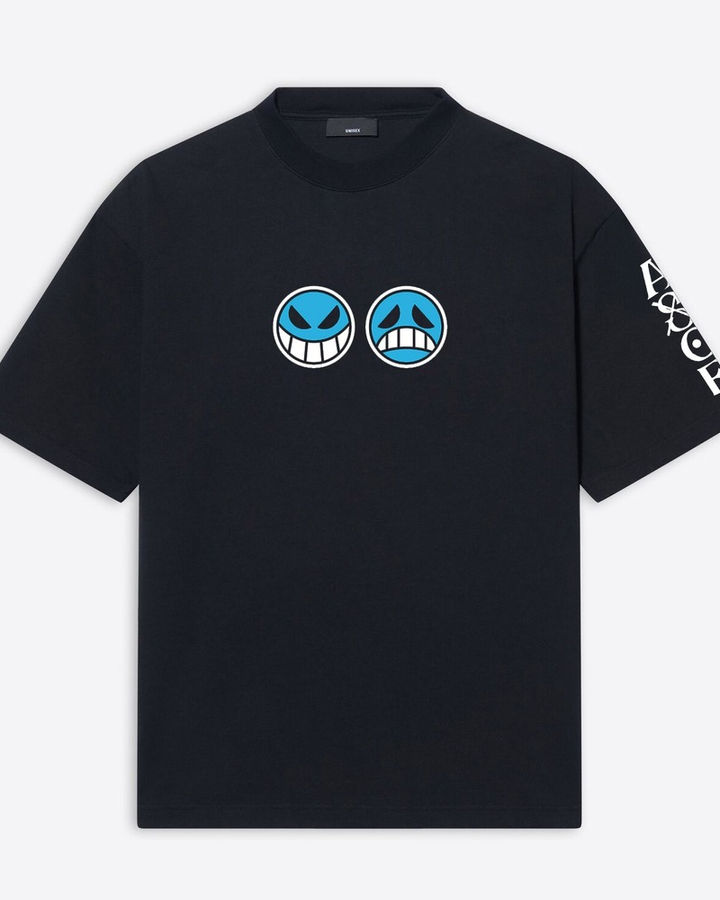 Ace One Piece Oversize Tişört – ön yüz