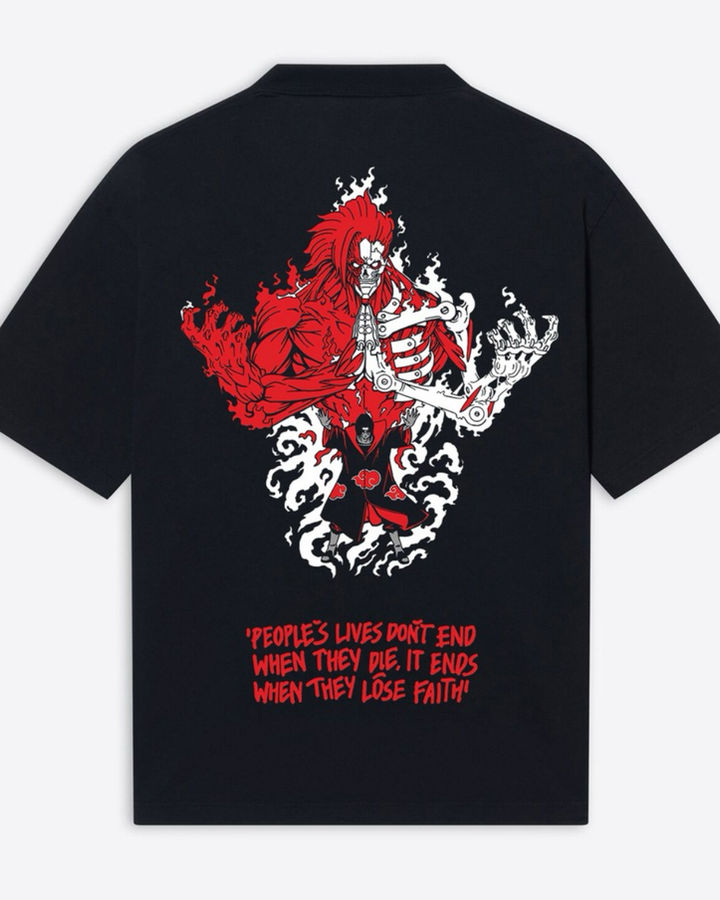 ITACHI SUSANOO NARUTO OVERSIZE TİŞÖRT – ön yüz