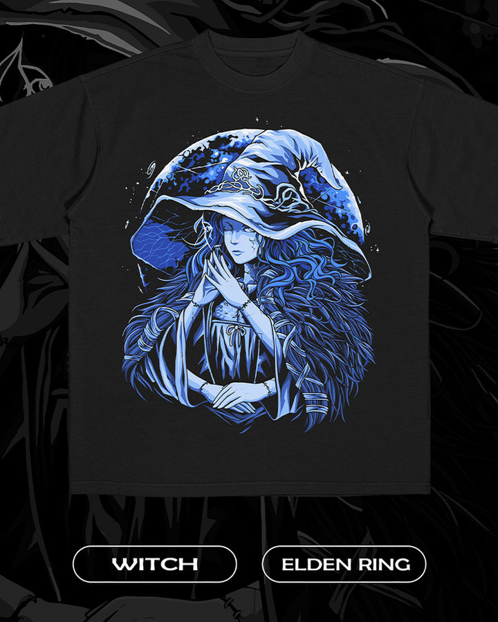Ranni The Witch V2 Oversize Tişört – ön yüz