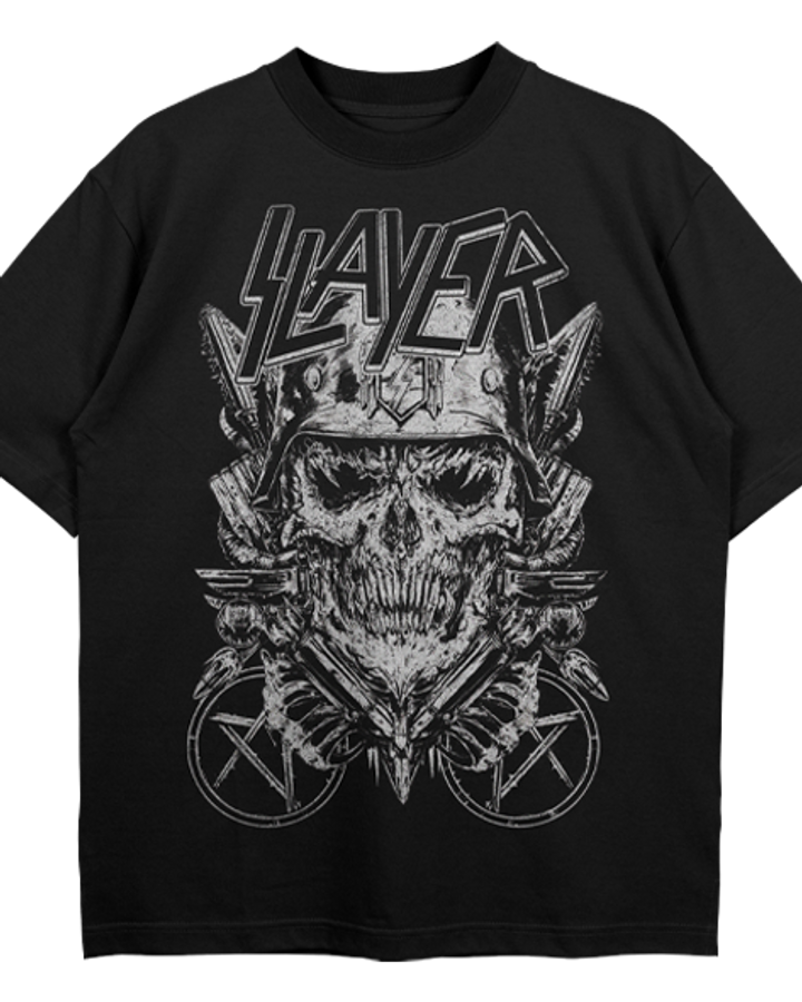 Slayer v3 Oversize Tişört – ön yüz