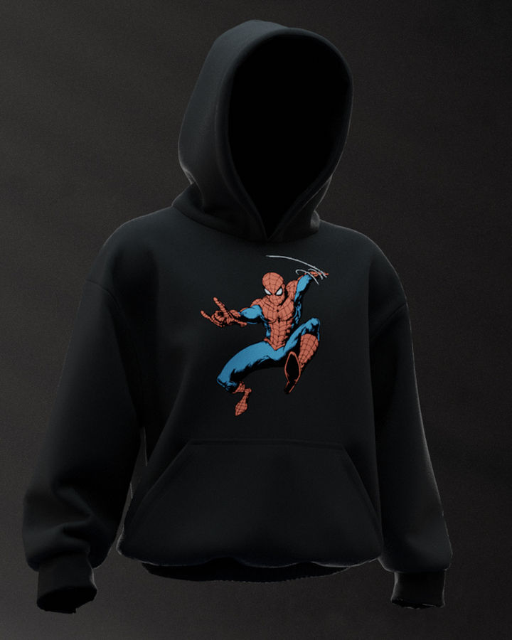 Spiderman Oversize Hoodie – ön yüz