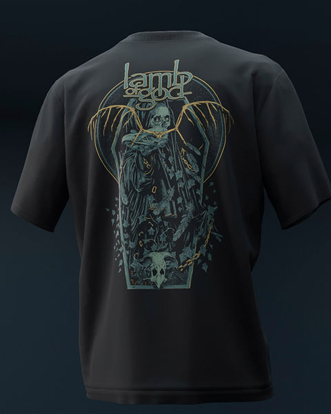 Lamb of God v1 Oversize Tişört – 1. görsel