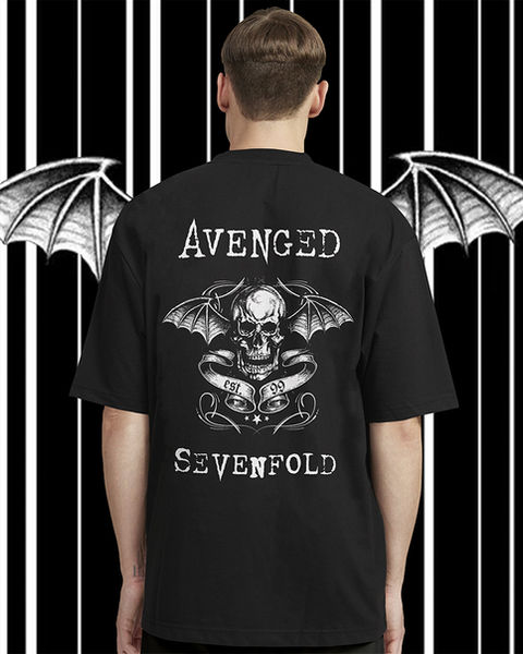 Avenged Sevenfold Oversize Tişört – 1. görsel