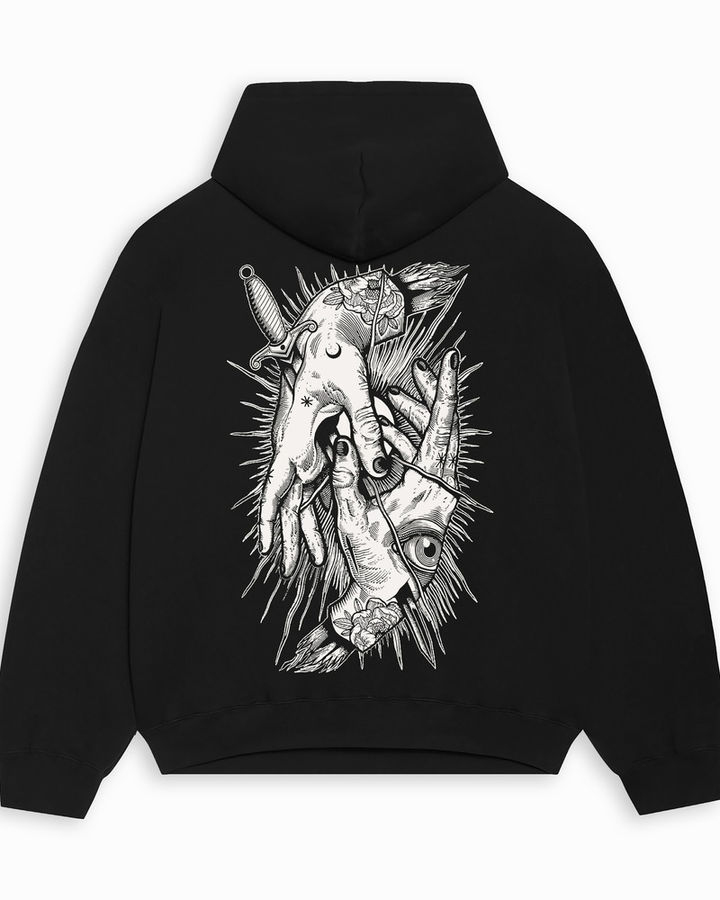 Eye Oversize Hoodie – ön yüz