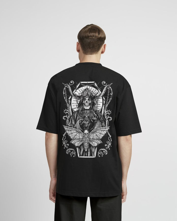 Death Row Oversize Tişört – ön yüz