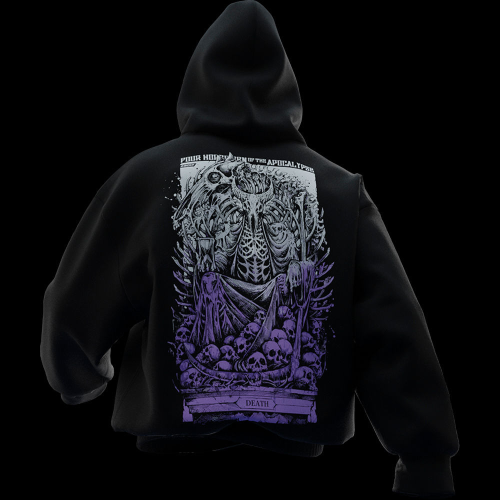 DEATH Mahşerin Dört Atlısı OVERSIZE SWEATSHIRT