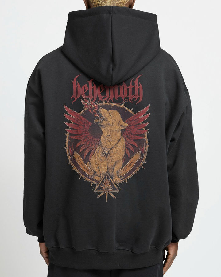 Behemoth V2 Oversize Hoodie – ön yüz