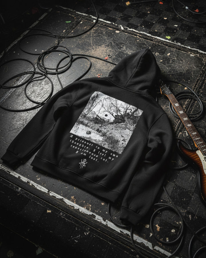 Lorna Shore v3 Oversize Hoodie – ön yüz