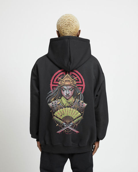 Onna Bugeisha Oversize Hoodie – 1. görsel