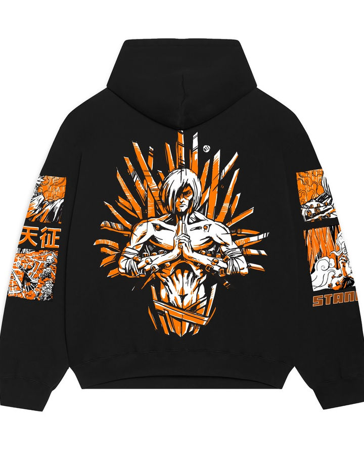 Pain Draw Naruto Oversize Hoodie – ön yüz
