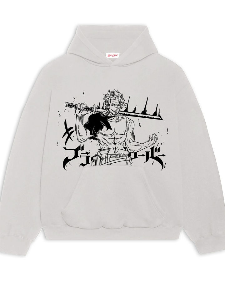 Yami Sukehiro Black Clover Oversize Hoodie – ön yüz