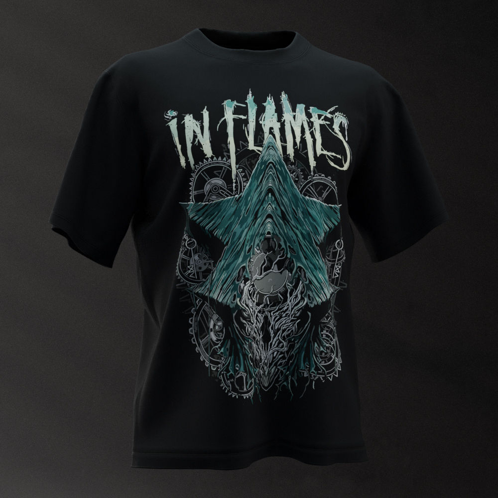 In Flames v1 OVERSIZE T-SHIRT