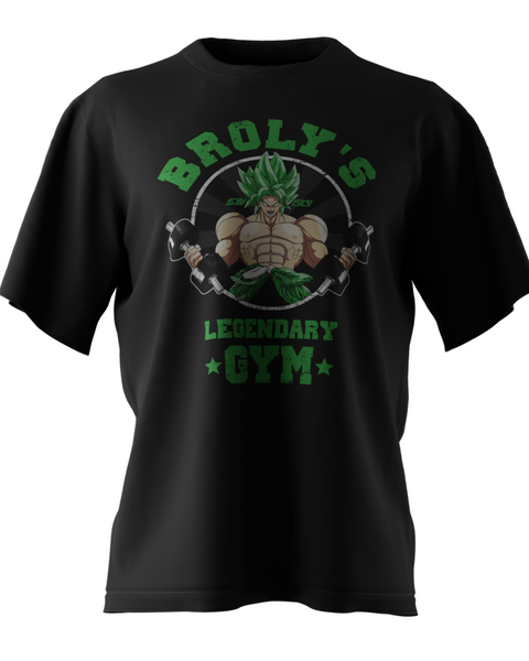 Broly Gym Oversize Tişört – 1. görsel