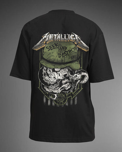 Metallica v1 Oversize Tişört – 1. görsel