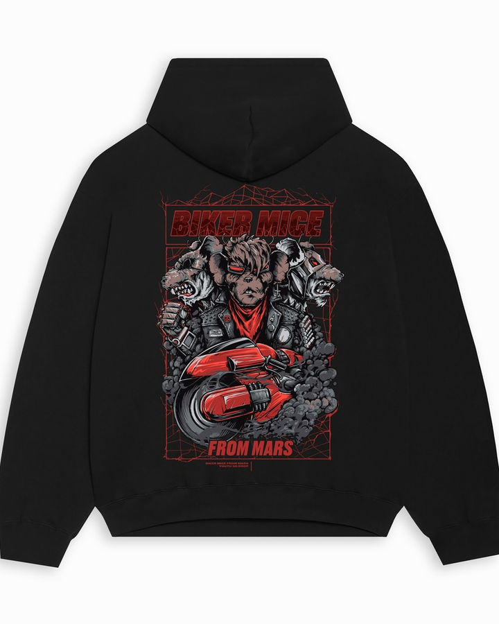 Biker Mice from Mars Oversize Hoodie – ön yüz