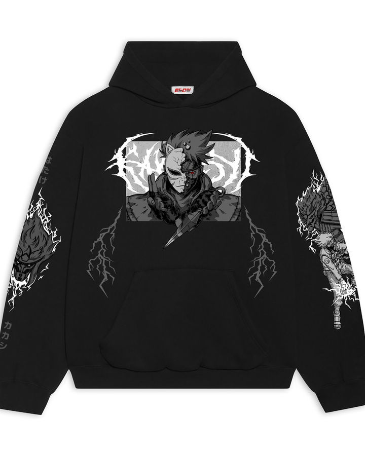 Kakashi Susano 99 Naruto Oversize Hoodie – ön yüz