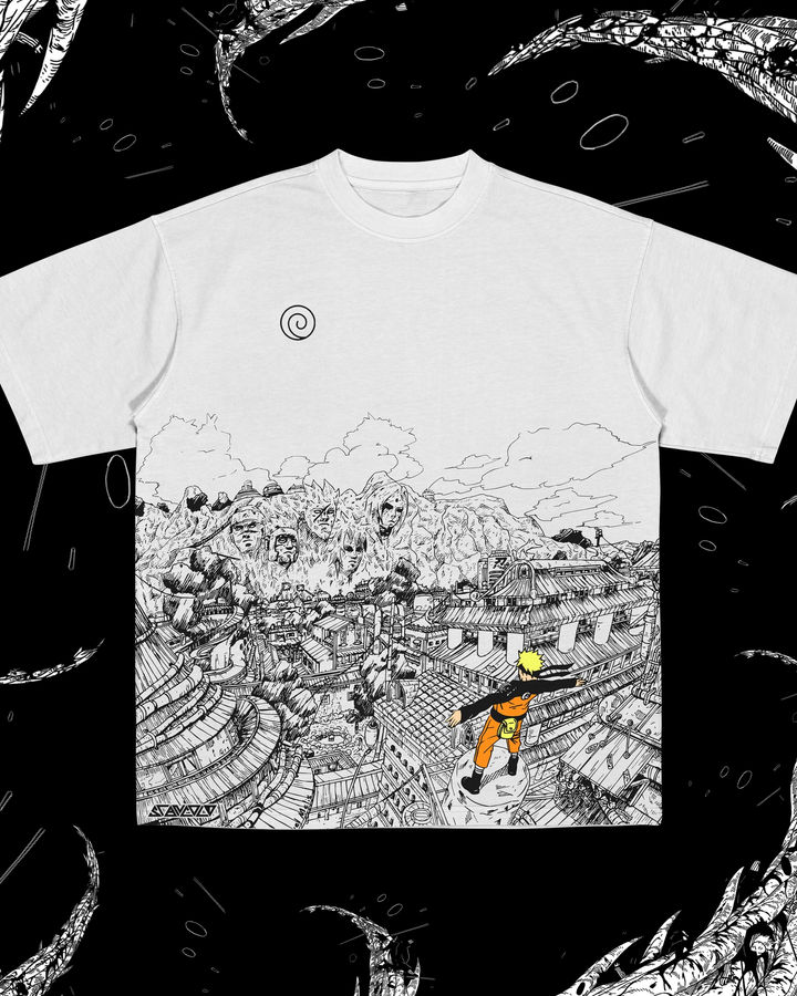 Naruto Oversize Tişört (Sadece Ön Baskı) – ön yüz