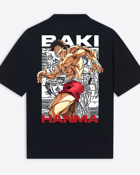 Baki Hanma Oversize Tişört – 1. görsel