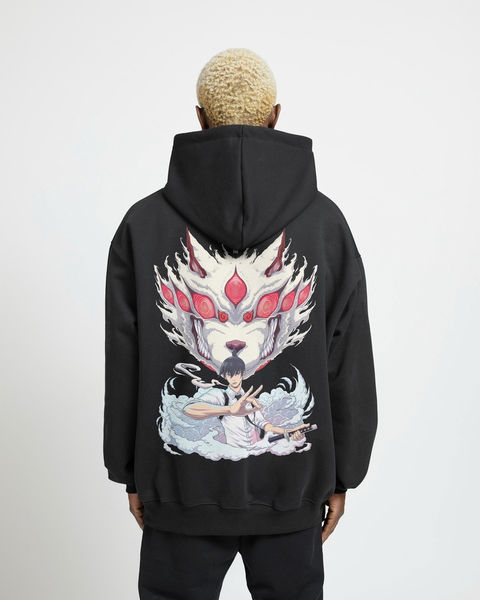 Kon Chainsaw Man Oversize Hoodie – 1. görsel
