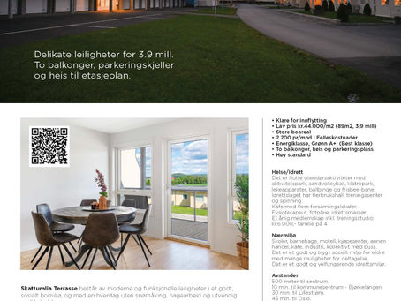 Lave driftskostnader på leiligheter