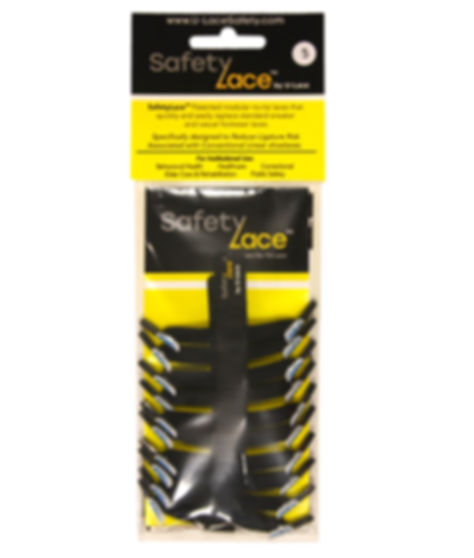 SafetyLace 5-Eyelet Pack - Black
