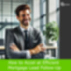 happy loan officer sitting in front of his laptop computer in his office.