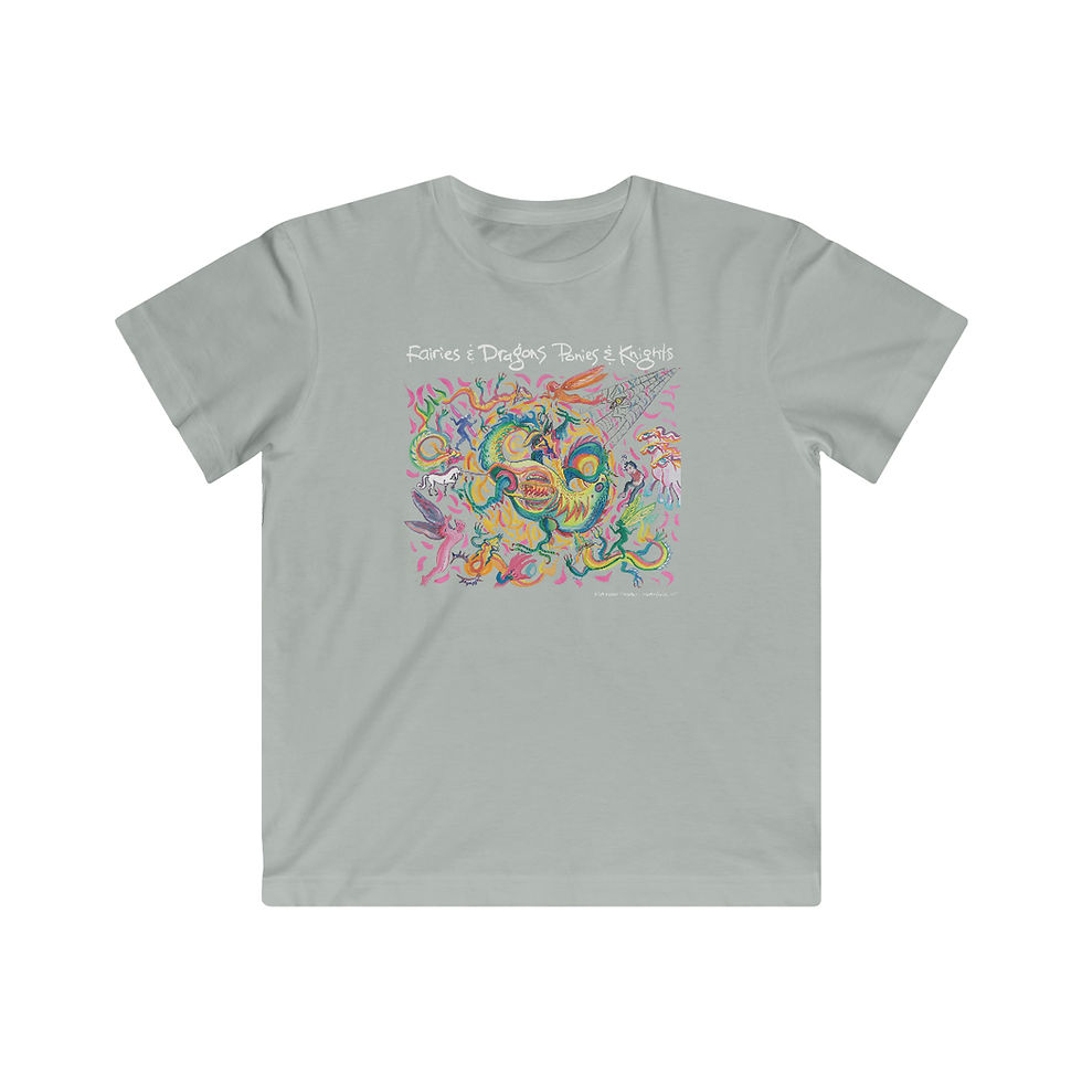 Thumbnail: Healing Magic - by Shirley Reid - Kids T-shirt