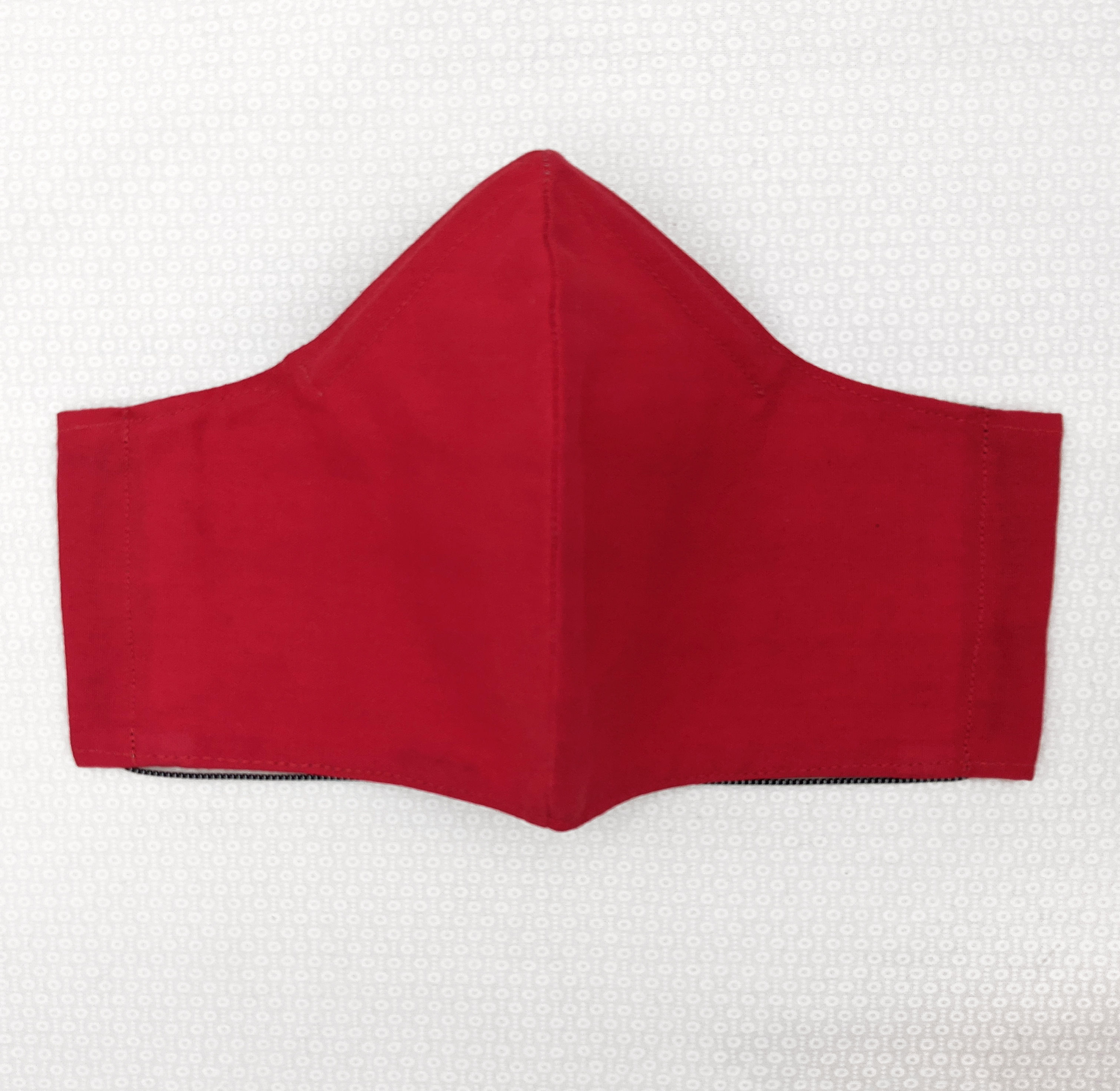 Red Adult Mask: Ready to Ship