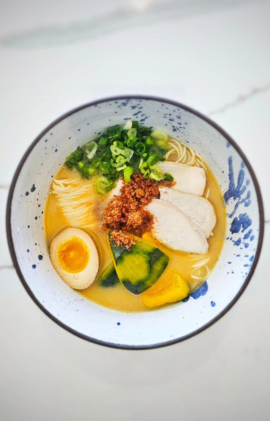 A bowl of ramen at Momotaro Ramen & Izakaya in downtown Atascadero.