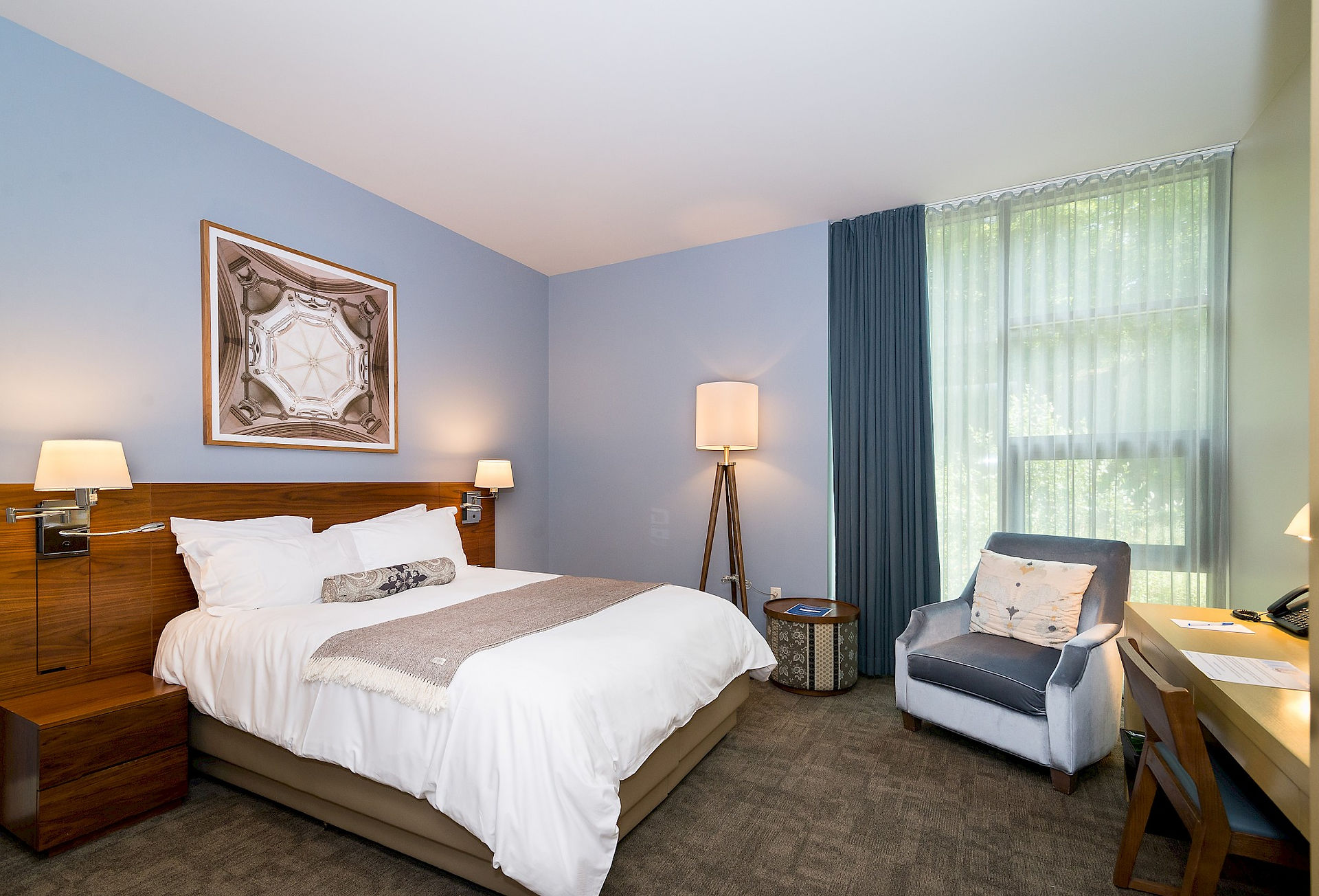 Guest room at Windrose on Hudson in Ossining NY
