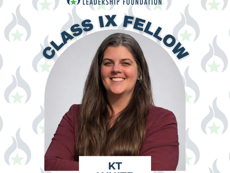 KT White Named Class IX Fellow of the Mitch Daniels Leadership Foundation