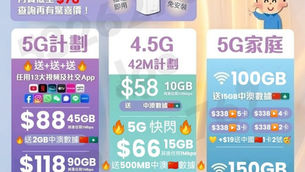 🥳07月份快閃優惠
《快閃$66/5G 15Gb+500mbps中澳🇨🇳數據》

🔥$66 全包😍
✅15Gb+500Mbps三地數據

👨‍👩‍👧‍👦5G家庭Family組合👨‍👨‍👦（快閃⭕）
1️⃣$338🔥100Gb(5卡共享) 🎉主菜😉
✅每月送15Gb中澳🇨🇳數據
✅每月包5000分鍾通話📞
（平均月費每卡$67😄掌聲👏）

