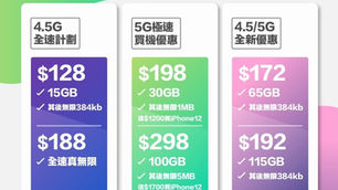 中國移動CMHK月費優惠計劃

🔥5G $1x8起 送旗艦機優惠$1200~2700🔥
🔥限時優惠5G 65gb$172  115gb$192🔥
🔥4.5G 15gb+限速任用低至$109