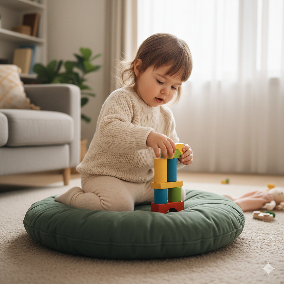O Desafio do Equilíbrio com Almofadas